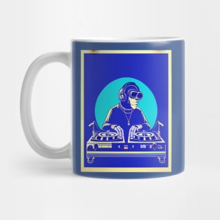 DJ Monkey Thinker Mug